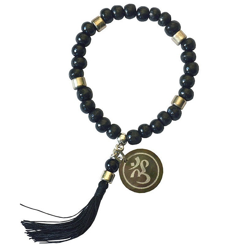 Armband Tikra Om schwarz