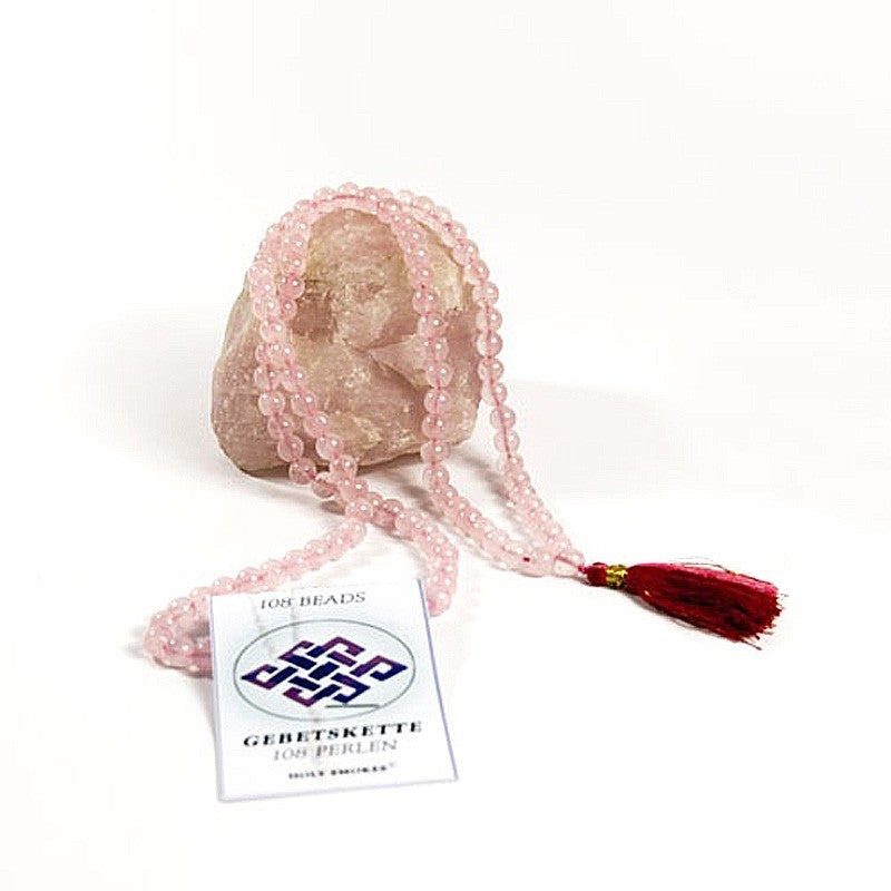 Kristall-Malas lang Rosenquarz