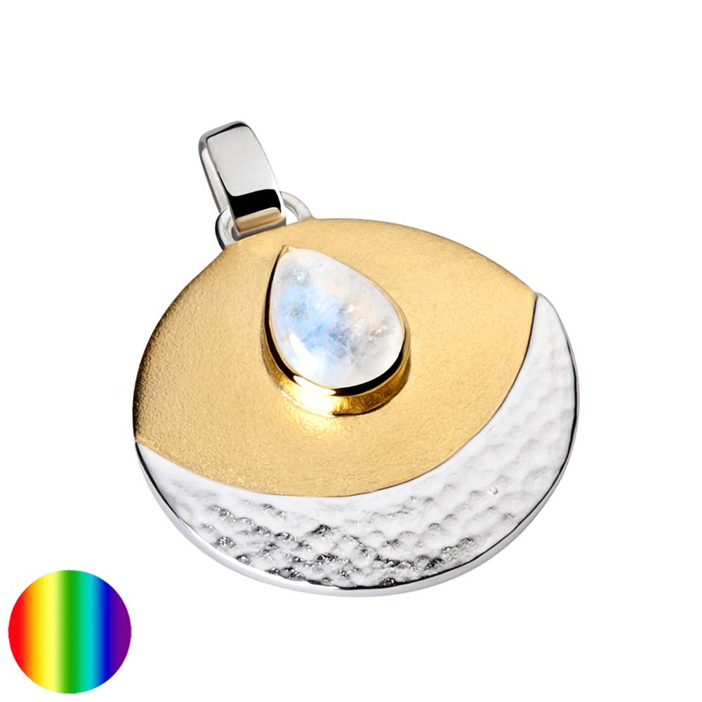 Collection inner Light - Symbolschmuck Anhänger - Intuition - Silbermond