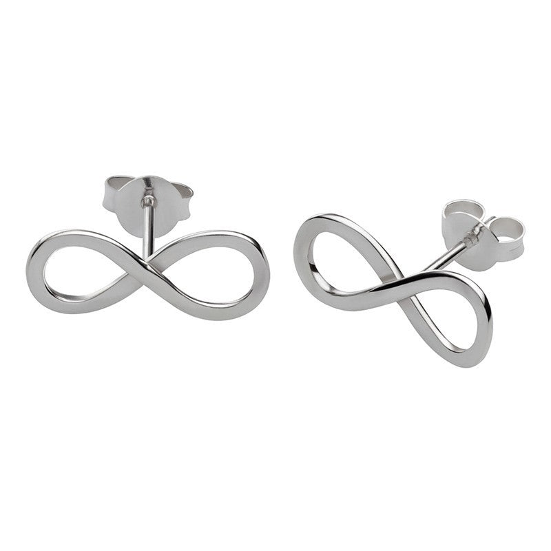 Collection inner Light - Symbolschmuck Ohrstecker – Liegende Acht