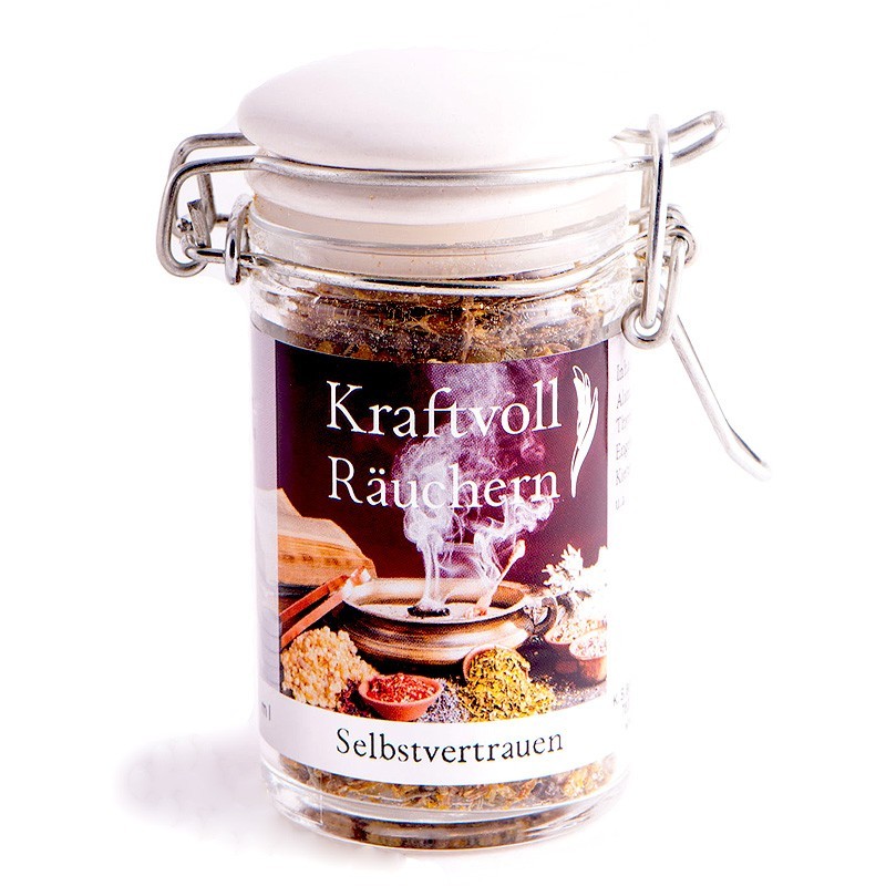 Selbstvertrauen - Kraftvoll Räuchern - Holy Smokes Räucherwerk