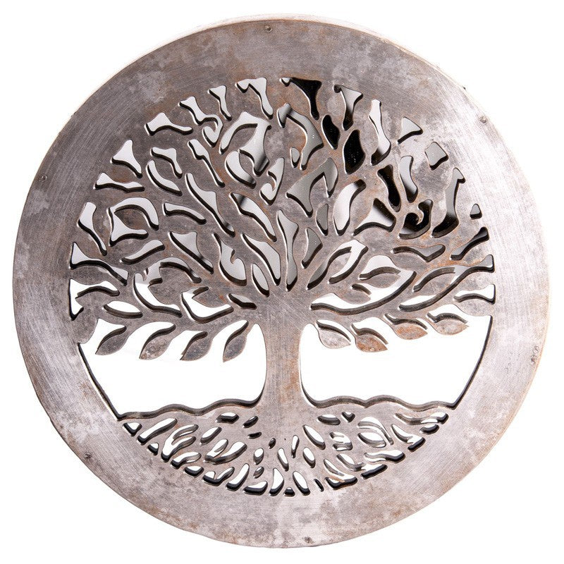 Spiegel - Baum des Lebens | Symbol aus Eisen