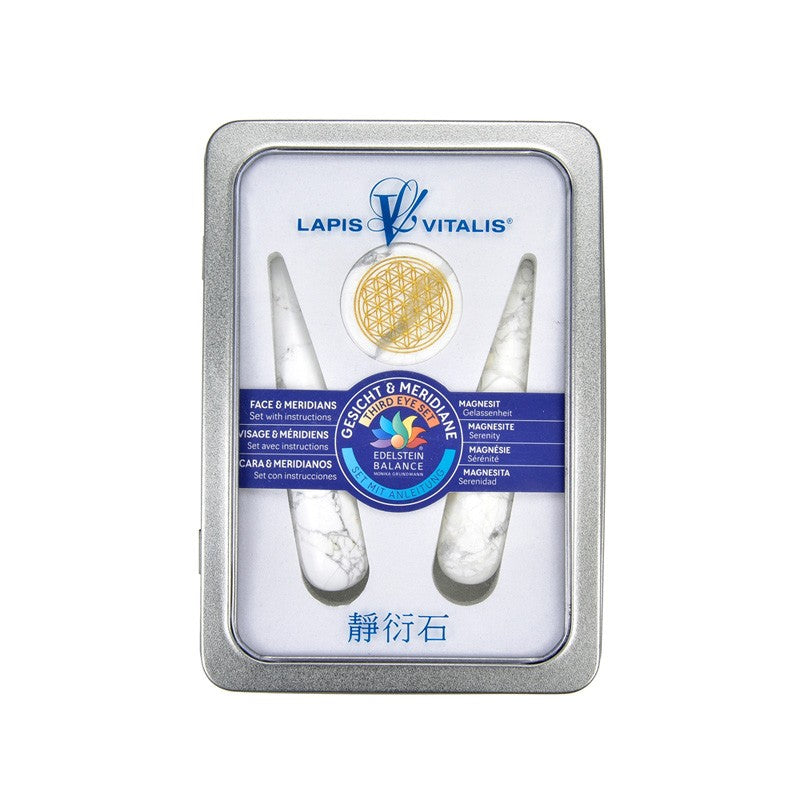 Meridian Massagegriffel - Magnesit - Set