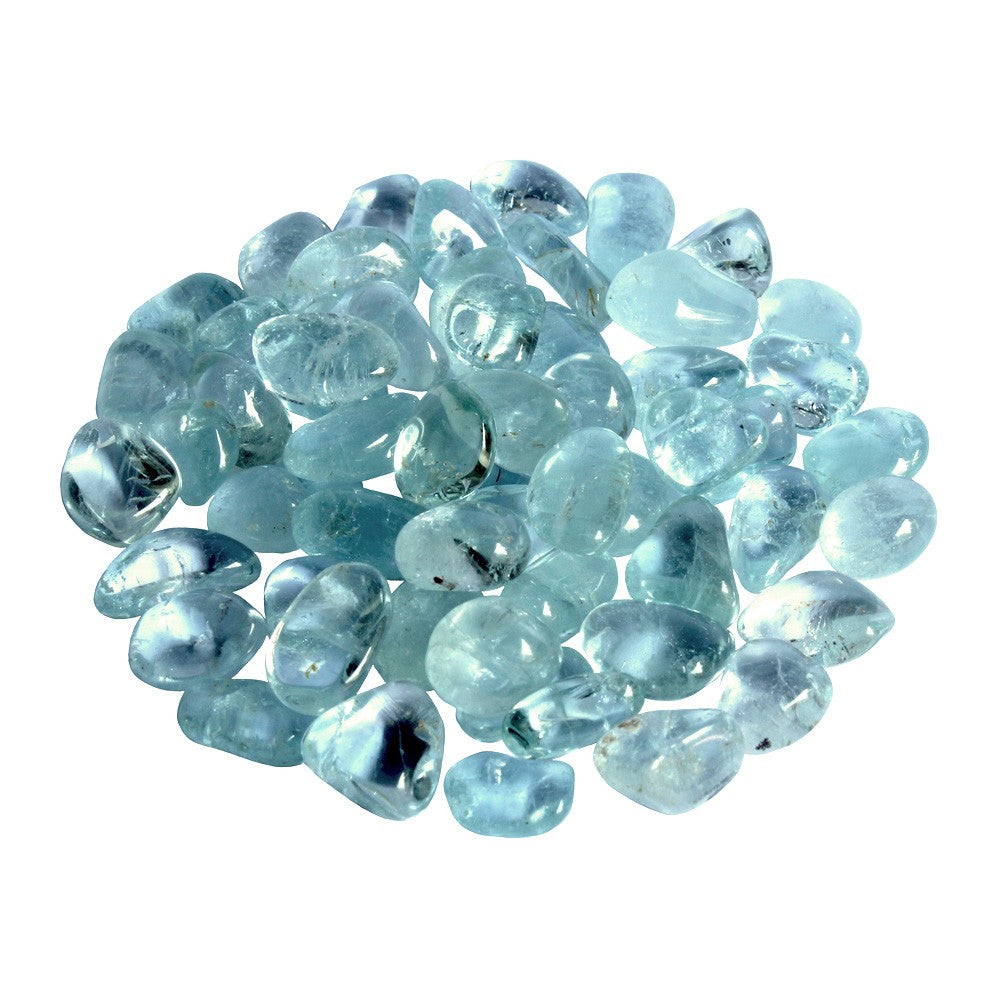 Trommelsteine Topas blau 8-15mm