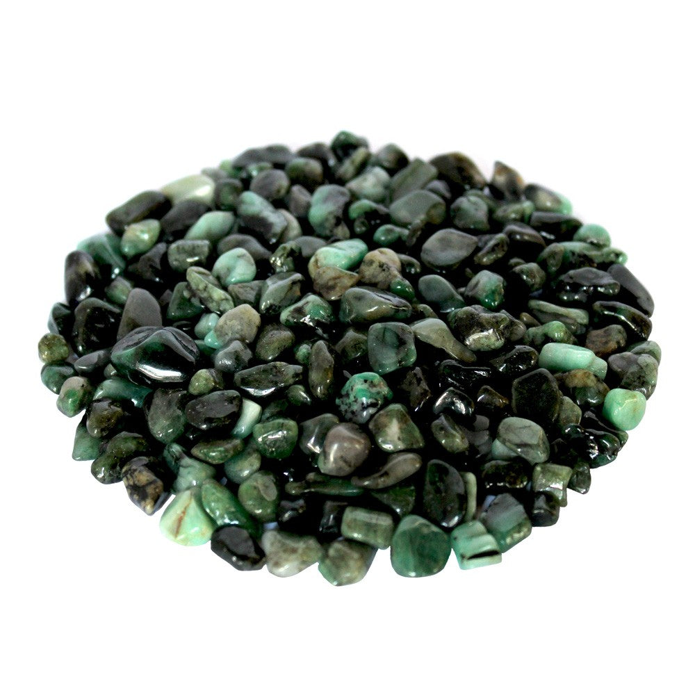 Trommelsteine Smaragd 6-12mm