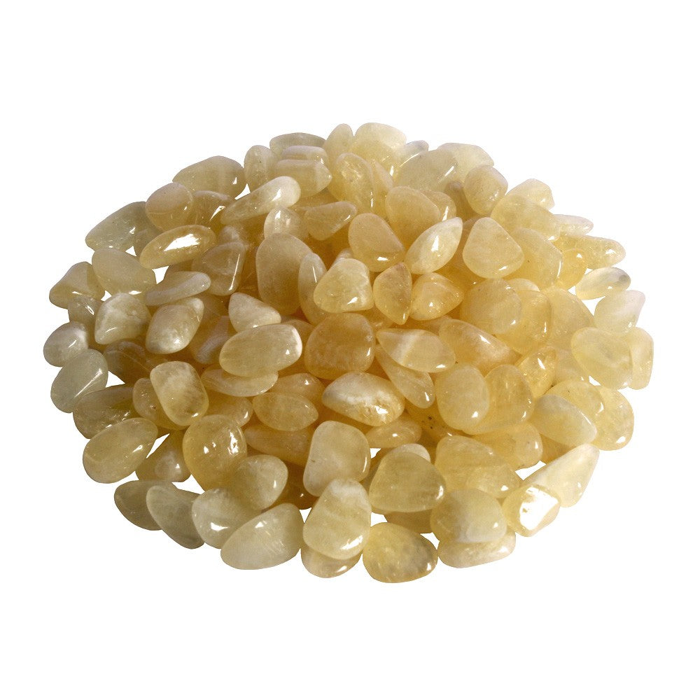 Trommelsteine Orangen Calcit 10-15mm