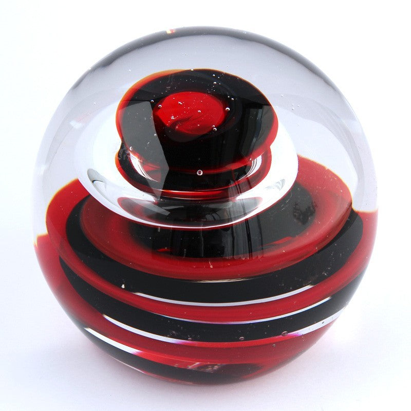 Traumkugel rot schwarz