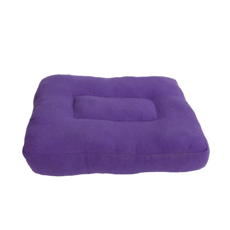 Meditations-Kissen für Kinder & unterwegs - violett