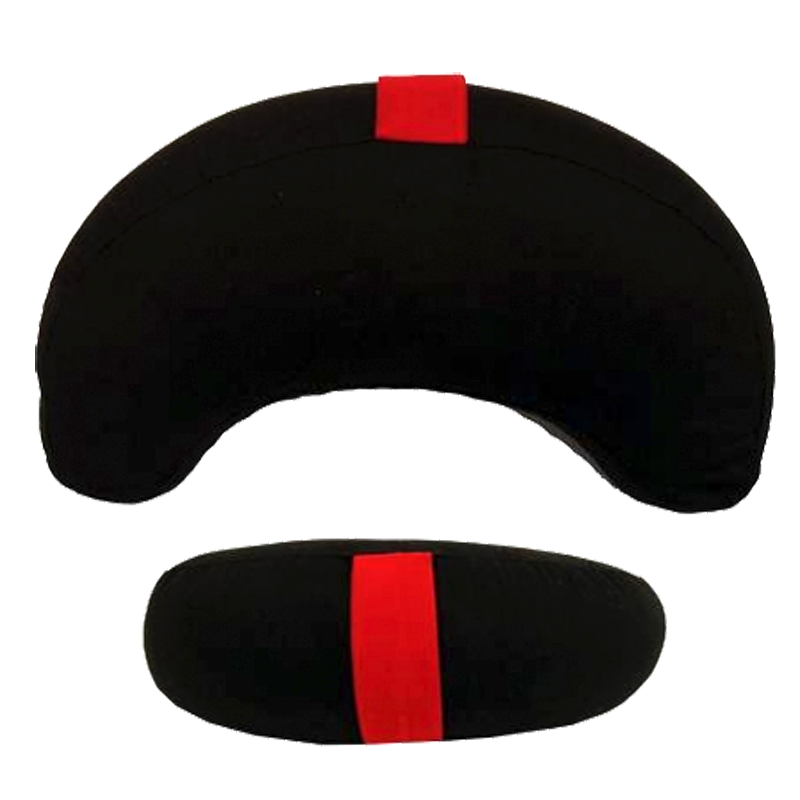 Mond Meditations-Kissen – schwarz