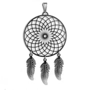 Anhänger Traumfänger Edelstahl