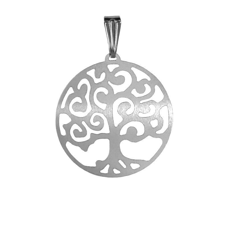 Anhänger Lebensbaum - Edelstahl 25mm