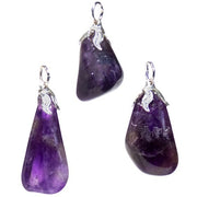Edelstein-Anhänger Amethyst dunkel