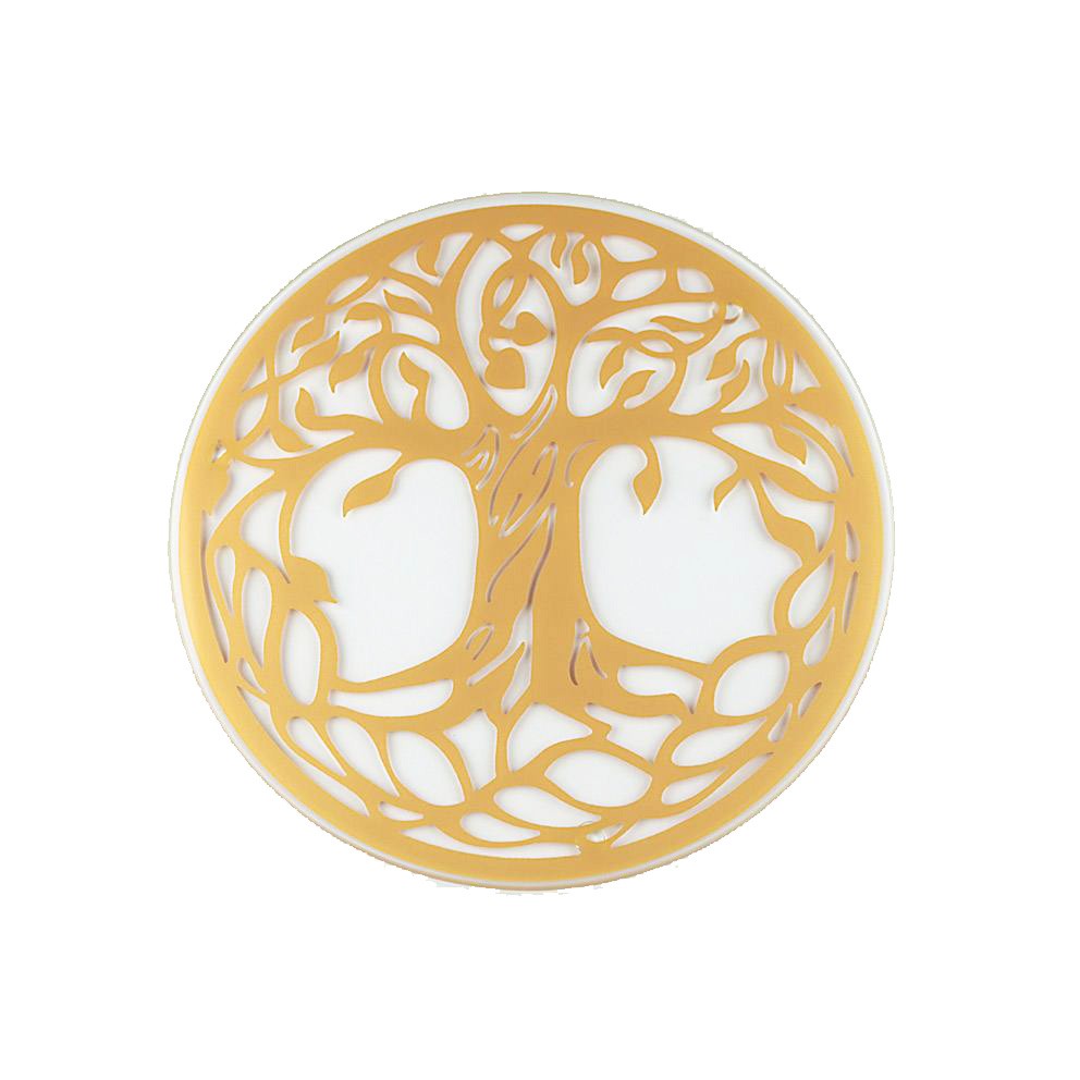 Glas Untersetzer Baum des Lebens 9cm