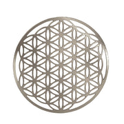 Fensterbild Blume des Lebens 10 cm | Edelstahl