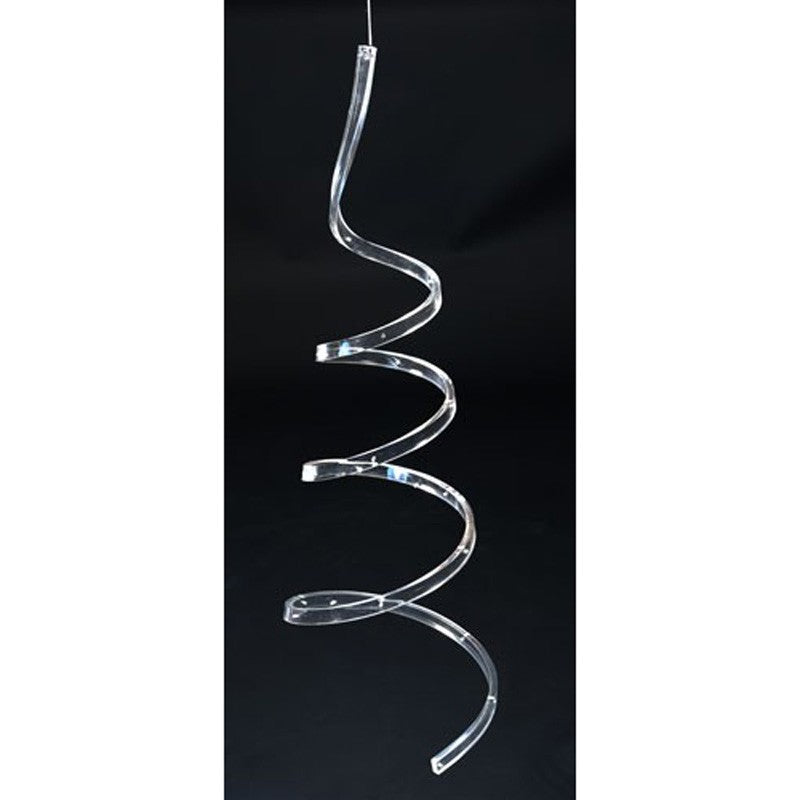 Acrylspirale mit 18 Bohrungen