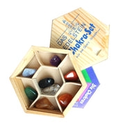 Edelstein Chakra Set Trommelsteine