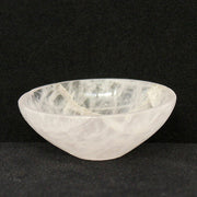 Schälchen handgeschliffen - Rosenquarz hell | Unikat