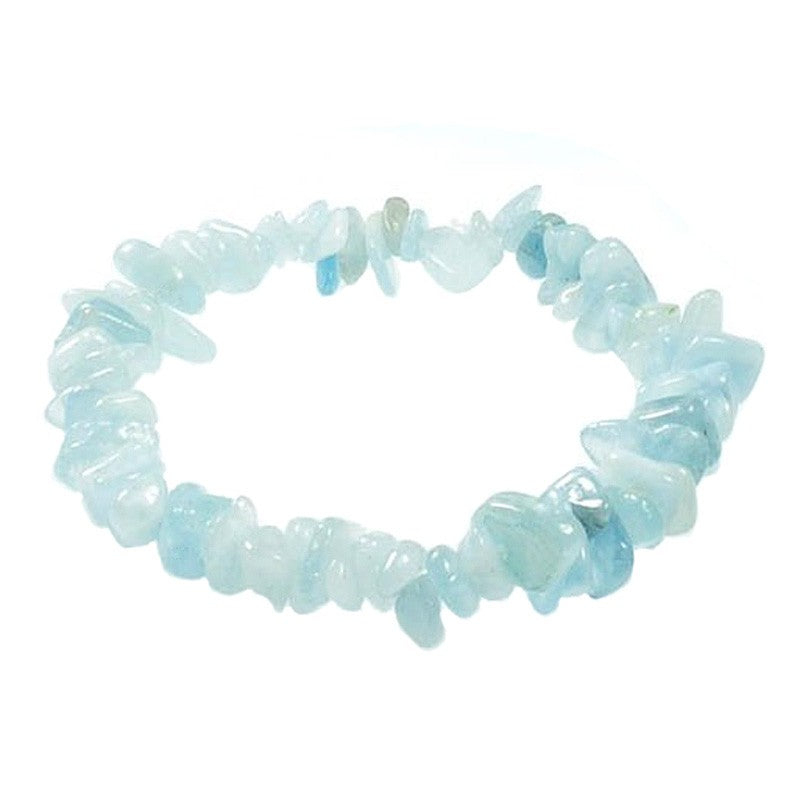 Splitter Armband Aquamarin