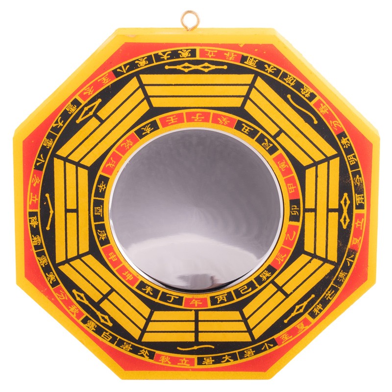 FengShui Bagua Spiegel konkav 15,5cm| verstärken die Energien