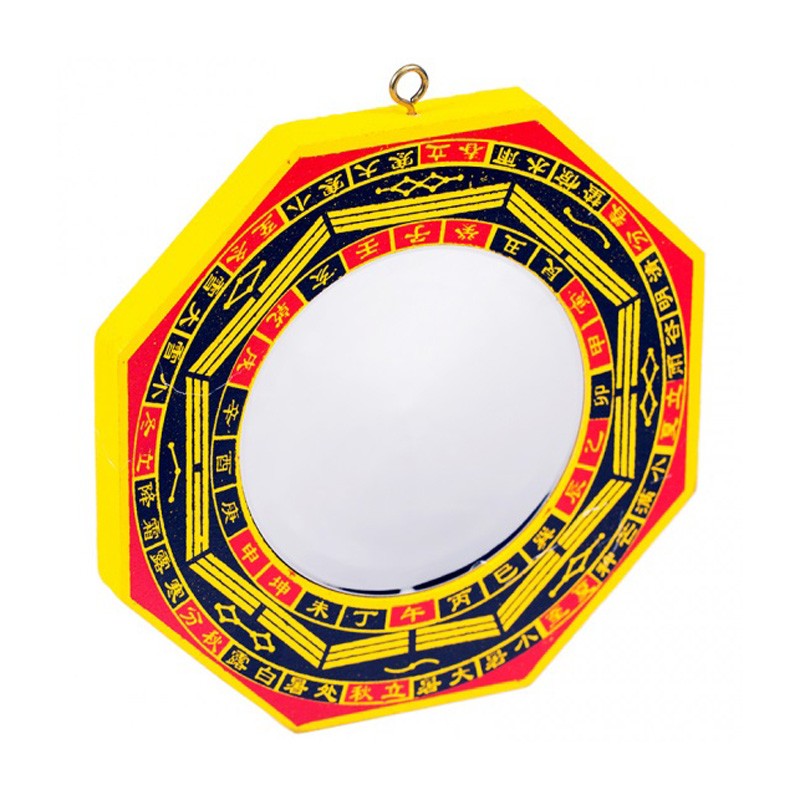 FengShui BaGua Spiegel konkav 13cm | verstärken die Energien