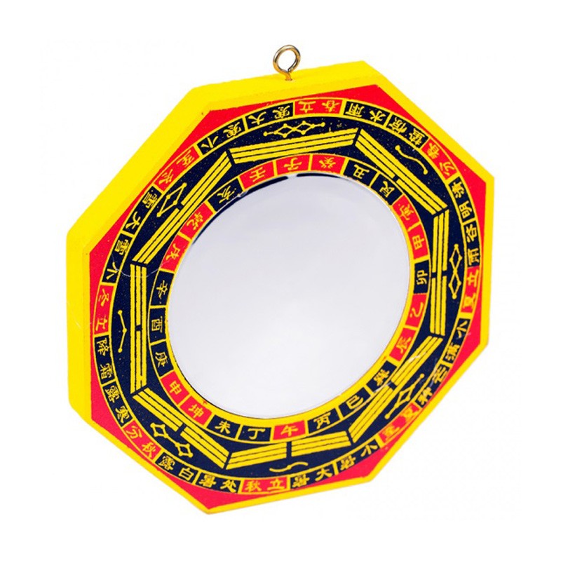 FengShui BaGua Spiegel konvex 12,5cm | zerstreuen negative Energien
