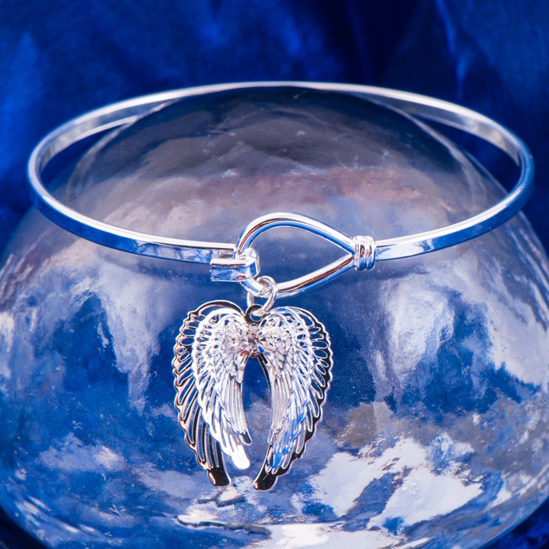 Schutzengelflügel Armreif - Schmuck Online Shop mit Showroom