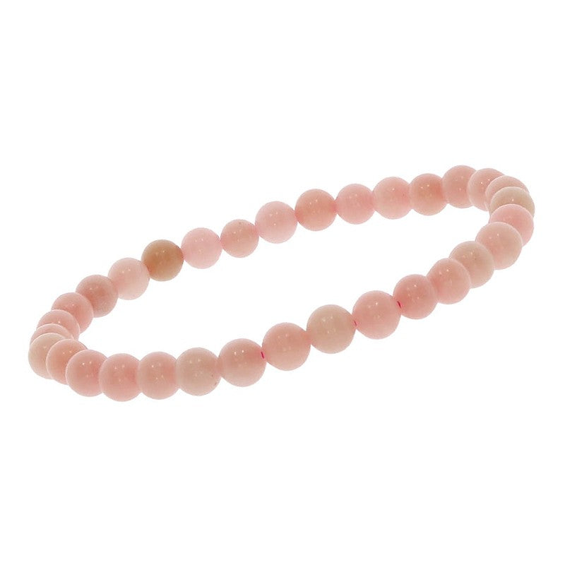 Armband Andenopal pink 6mm Kugeln