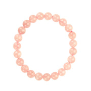 Armband Kugeln 8mm Rosenquarz