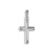 Silber-Kreuz glänzend-matt