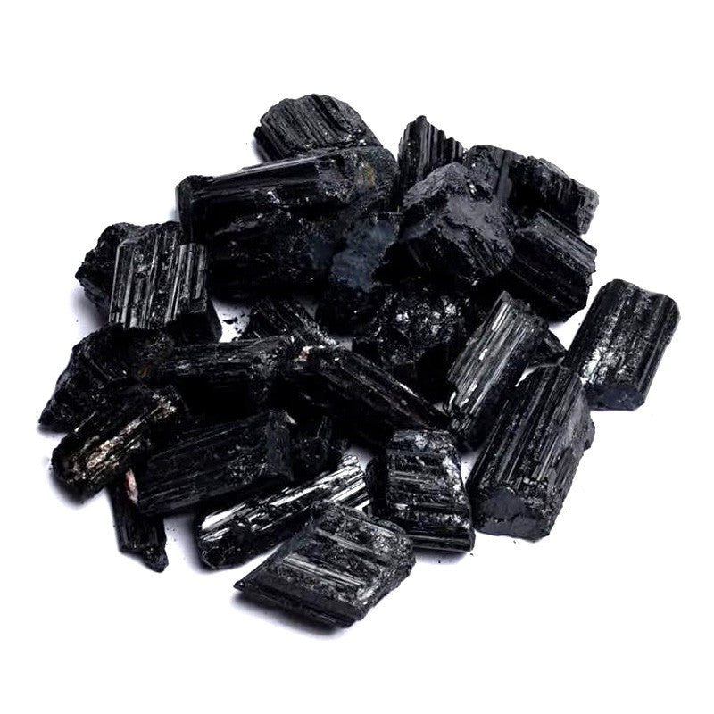 Schwarzer Turmalin Rohsteine 30-60mm