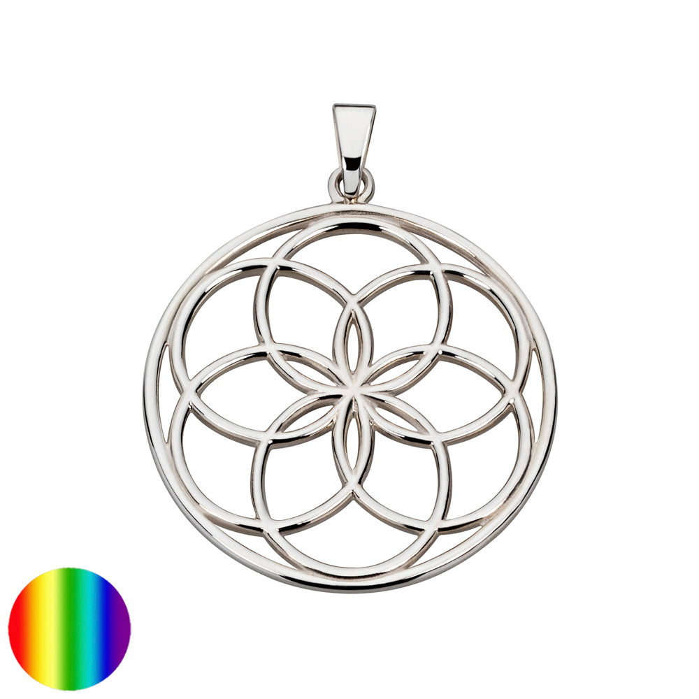 Collection inner Light - Saat des Lebens Anhänger - Silber 30mm
