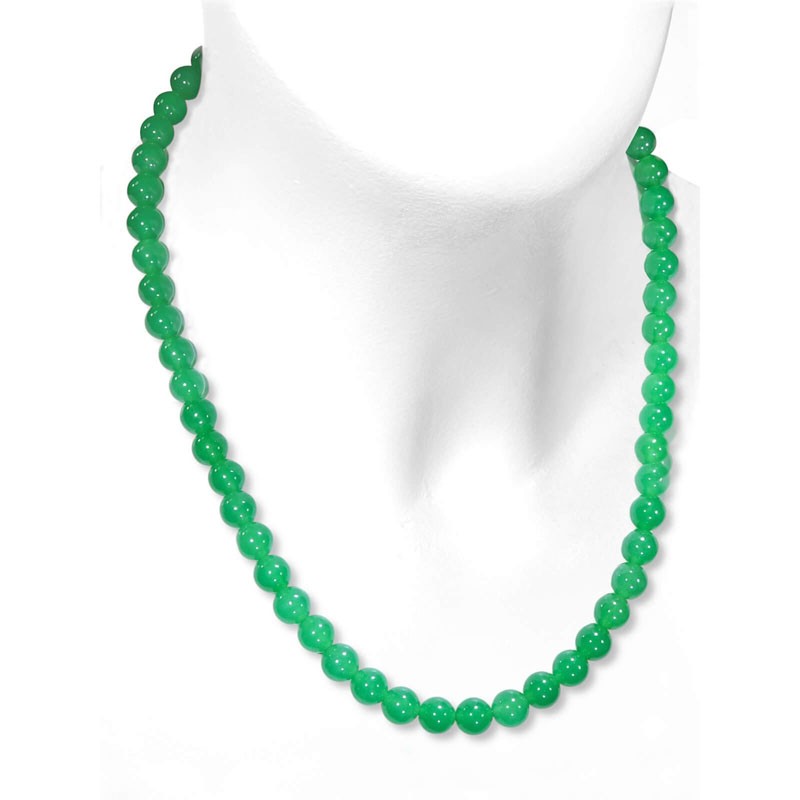 Halskette Aventurin Kugeln 6mm