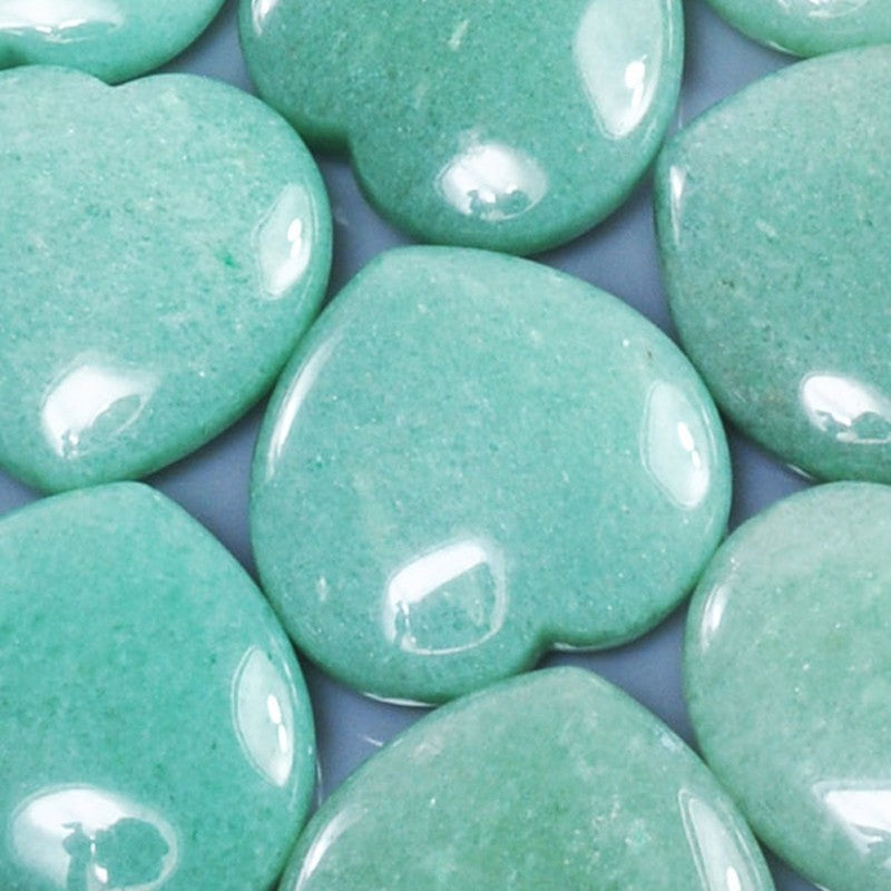 Edelstein Herz 40mm Aventurin