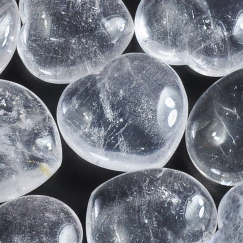 Edelstein Herz - 40mm Bergkristall