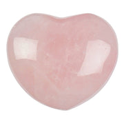 Edelstein Herz - Rosenquarz 38mm