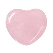 Edelstein Herz - Rosenquarz 28mm