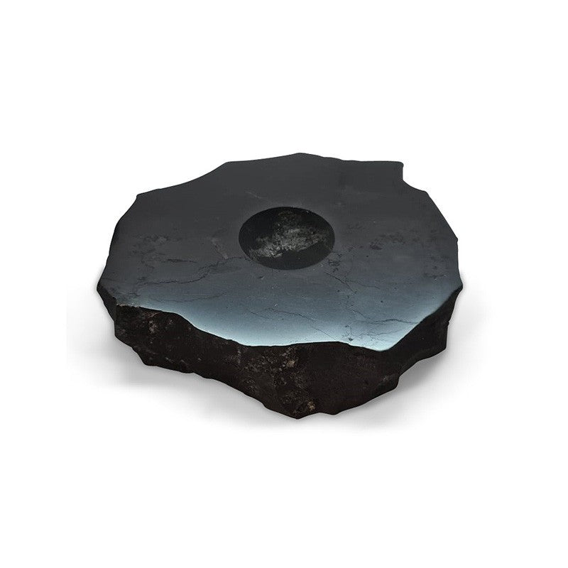 Untersetzer Schungit für Kugeln bis 7cm