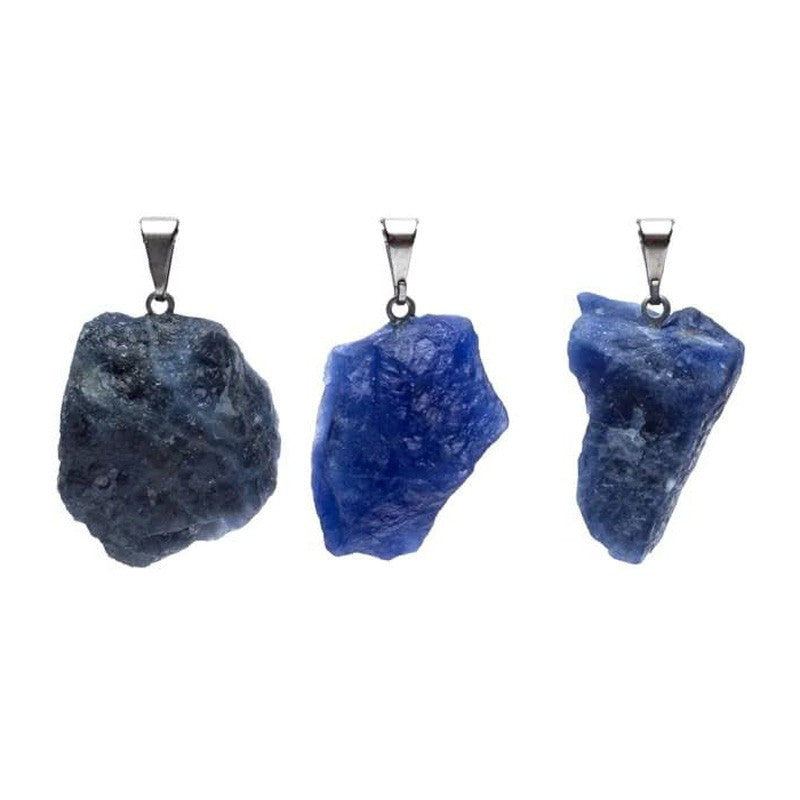 Edelstein-Anhänger Sodalith roh