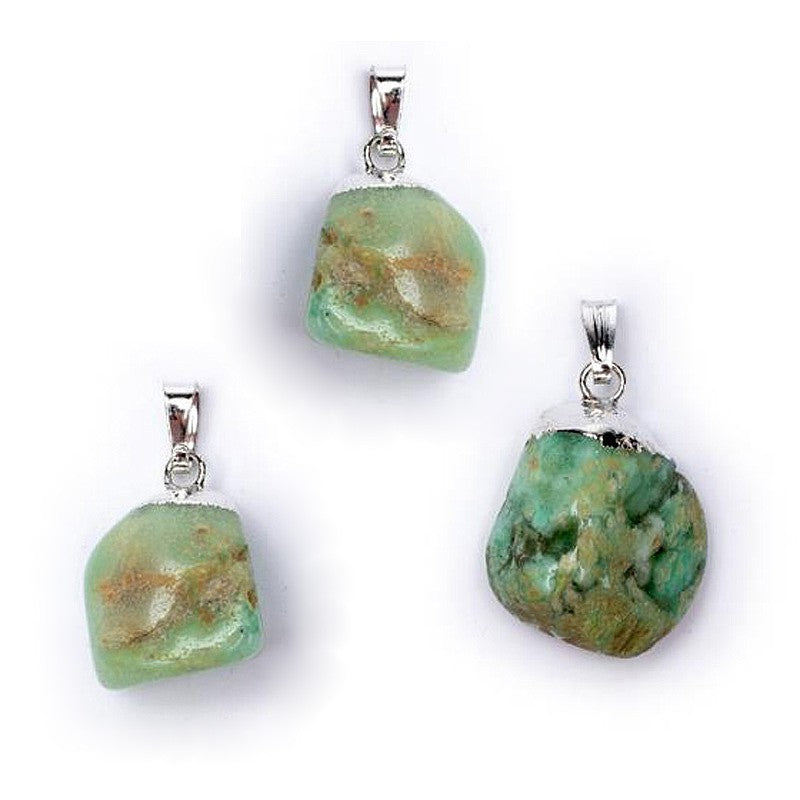 Edelstein-Anhänger Chrysopras