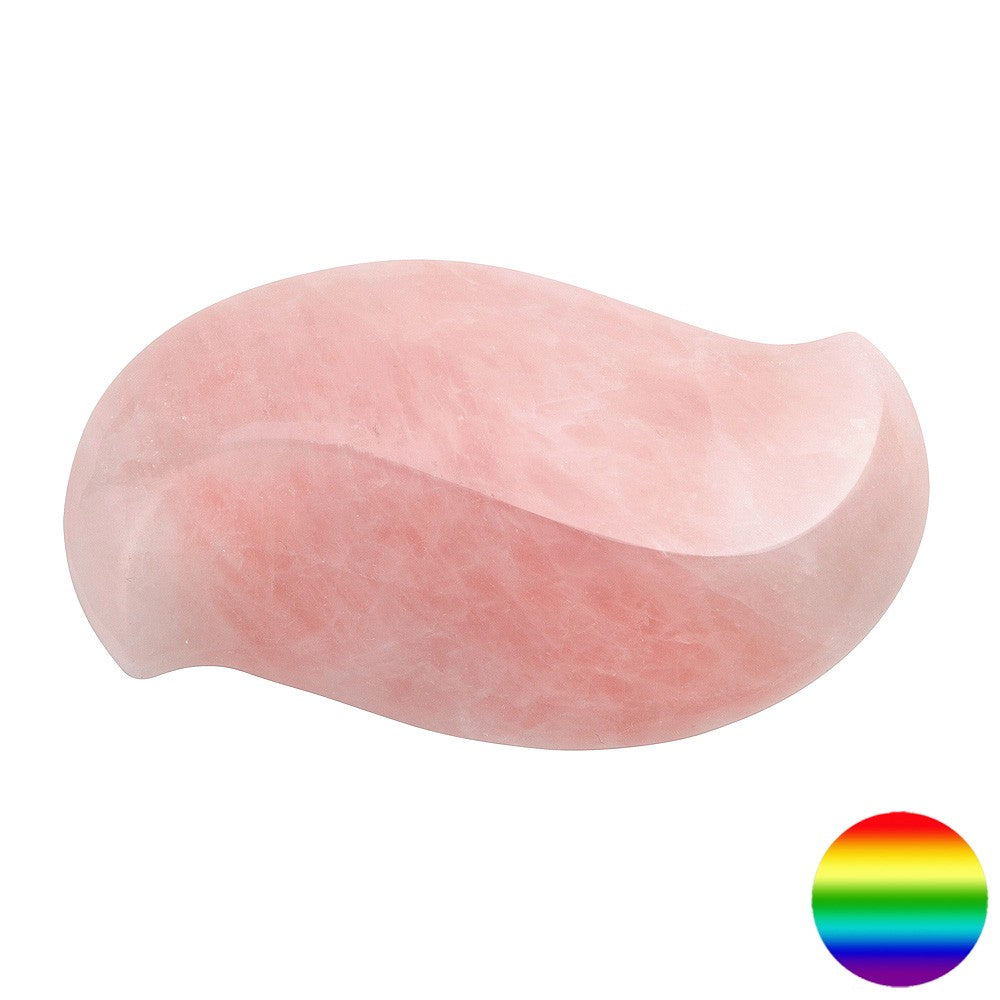 Edelstein-Balance® Phönix-Flügel Rosenquarz - Lebensfreude