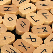 Buchenholz - Runen | im Samtbeutel mit Beschreibung