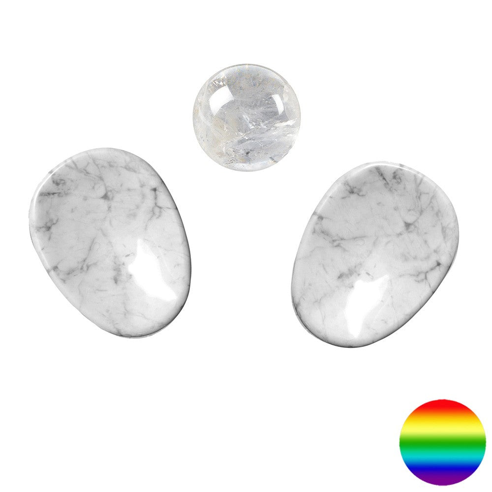 Edelstein-Balance® Augensteine Magnesit - Gelassenheit