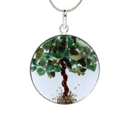 Orgon Anhänger - Aquamarin | Baum des Lebens