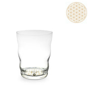 Jasmina Trinkglas goldene Lebensblume Nature's Design