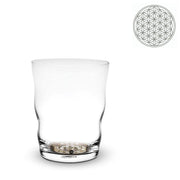 Jasmina Trinkglas platine Lebensblume Nature's Design