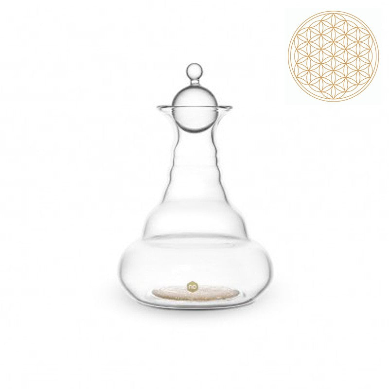 Karaffe Miniverse 120ml goldene Lebensblume Nature's Design