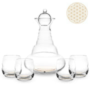 Set Alladin Vitalkaraffe 1,3 & 2 Mythos Gläser Gold Nature's Design