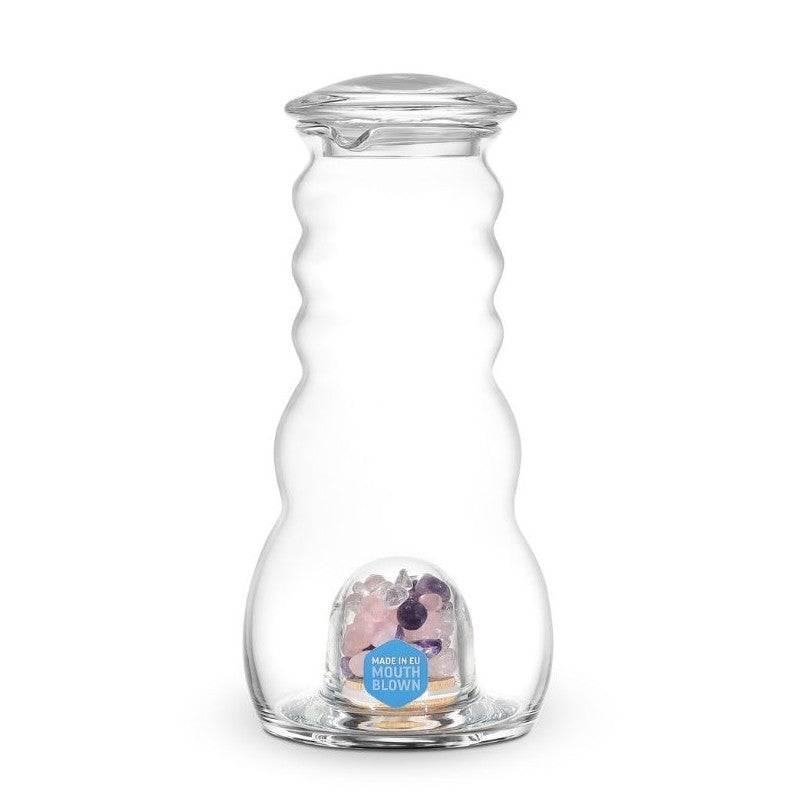 Wasserkrug Cadus mit Edelsteinen 1,5 Liter Nature's Design