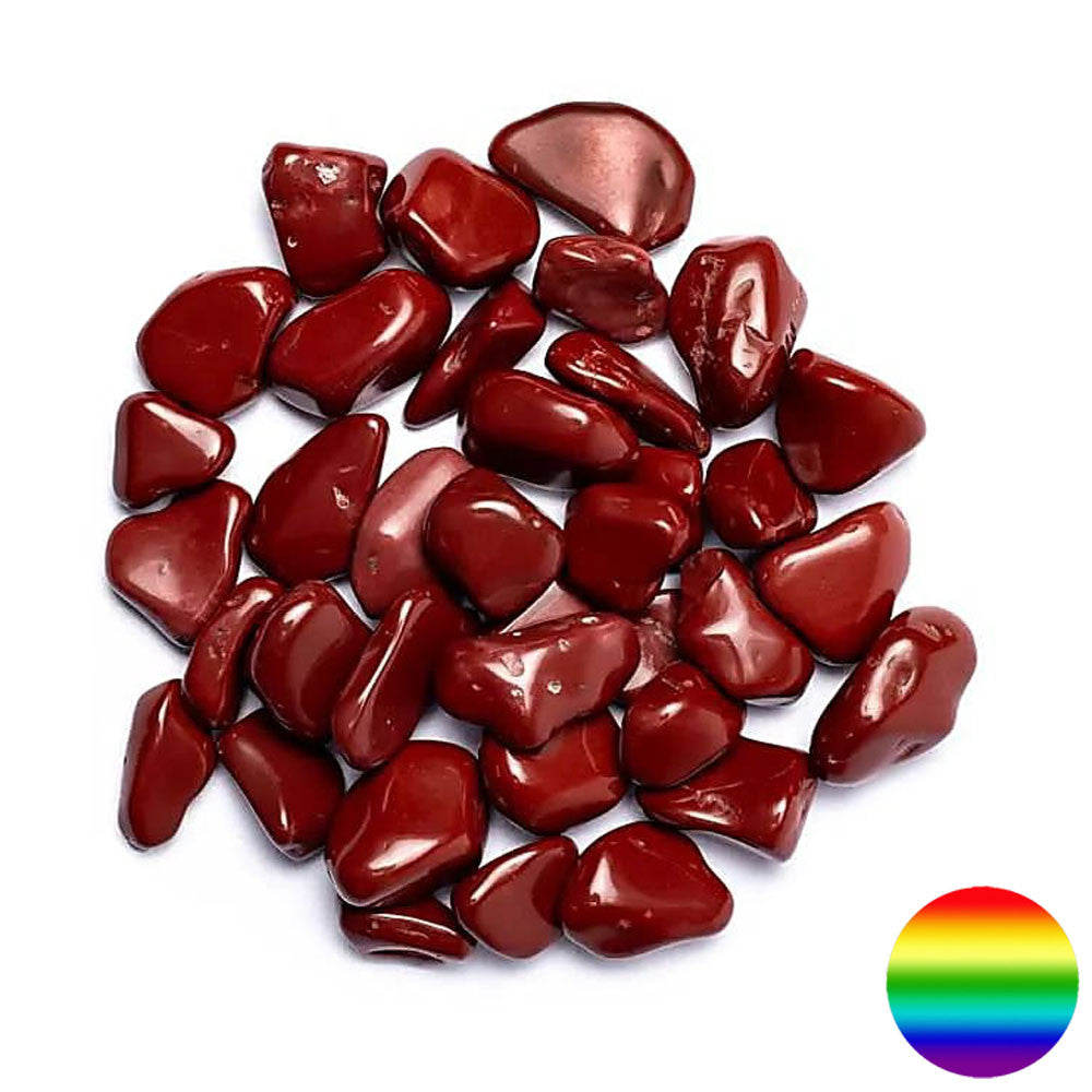 Trommelsteind Roter Jaspis 20-40mm | 500Gramm