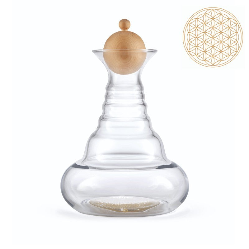 Alladin 1,3 L Vitalkaraffe Gold Arve Nature's Design